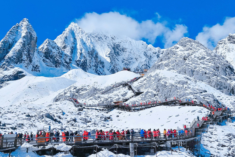 ภูเขาหิมะมังกรหยก - Jade dragon snow Mountain