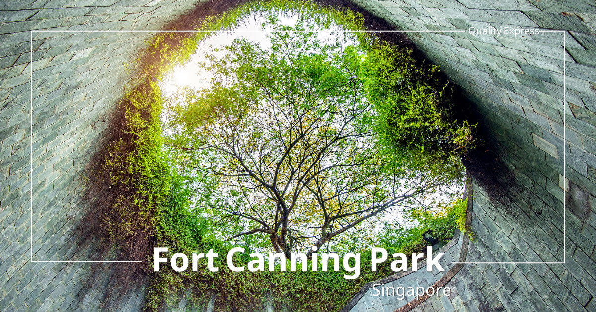 อุโมงค์ต้นไม้ Fort Canning Park #Singapore