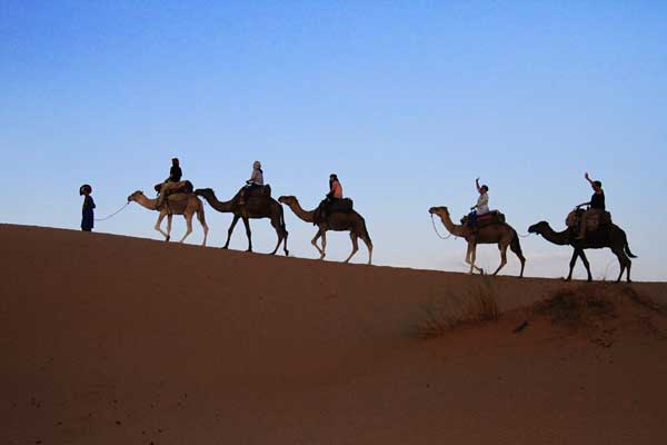 ขี่อูฐ ชมพระอาทิตย์ขึ้นที่ทะเลทรายซาฮาร่า Morocco