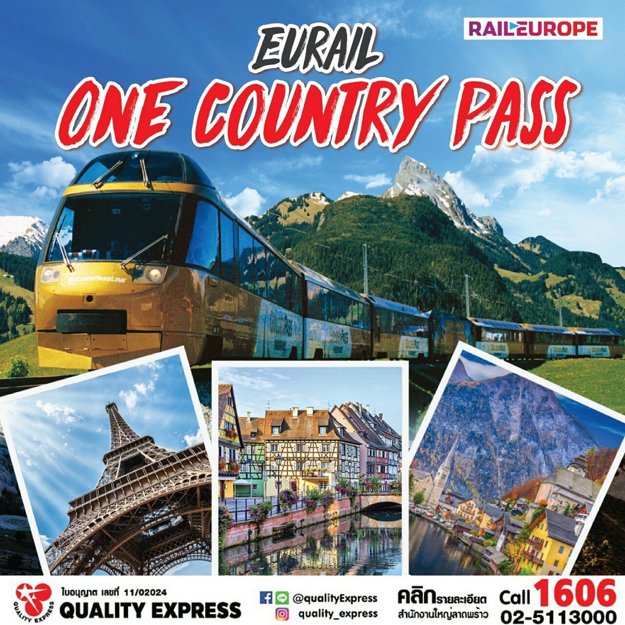 Eurail One Country Pass 26Mar19