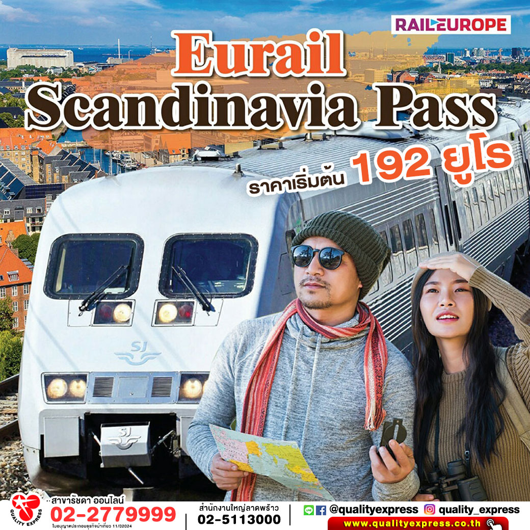 Eurail Scandinavia Pass 