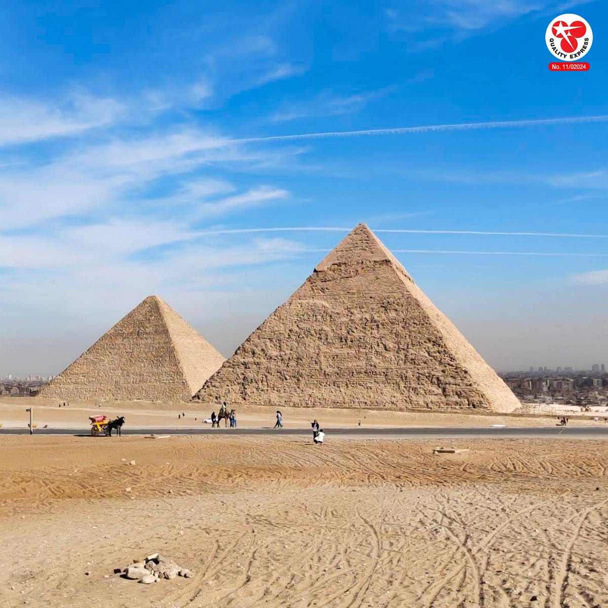 Egypt มหาพีระมิดแห่งเมืองกีซ่า